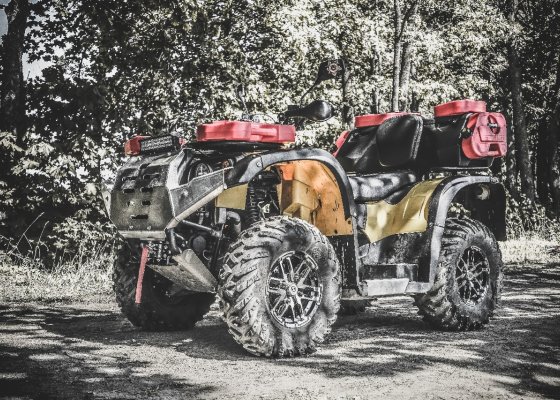STELS ATV LEOPARD rear box