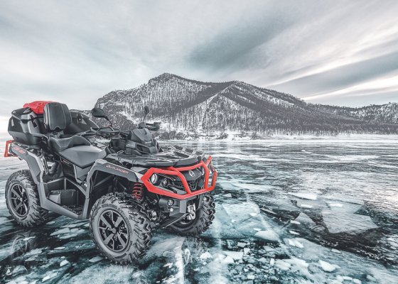 REAR ATV BOX for BRP CAN-AM OUTLANDER 650-1000 G2