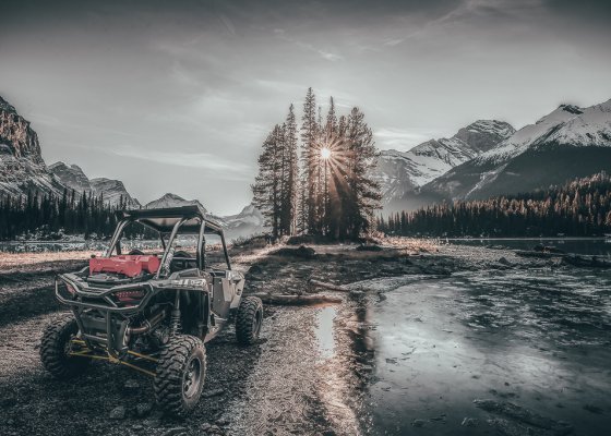 POLARIS RZR 1000 rear box