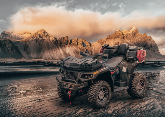 HISUN TACTIC 1000 FRONT ATV BOX