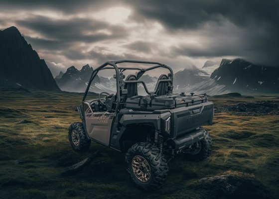 Yamaha Wolverine X2 UTV left right box